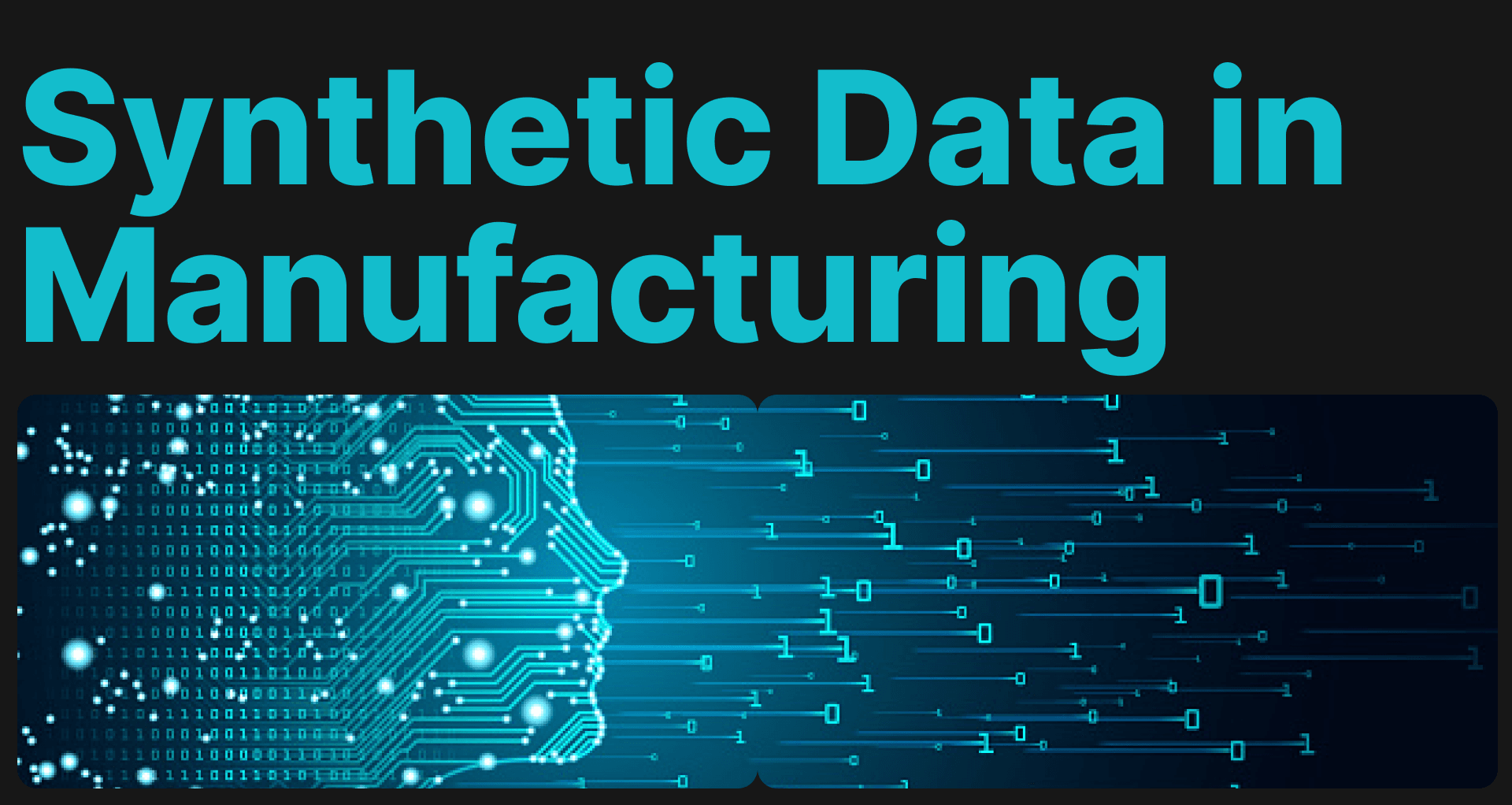 The Concept of Synthetic Data for Curating Optimized Manufacturing Datasets
