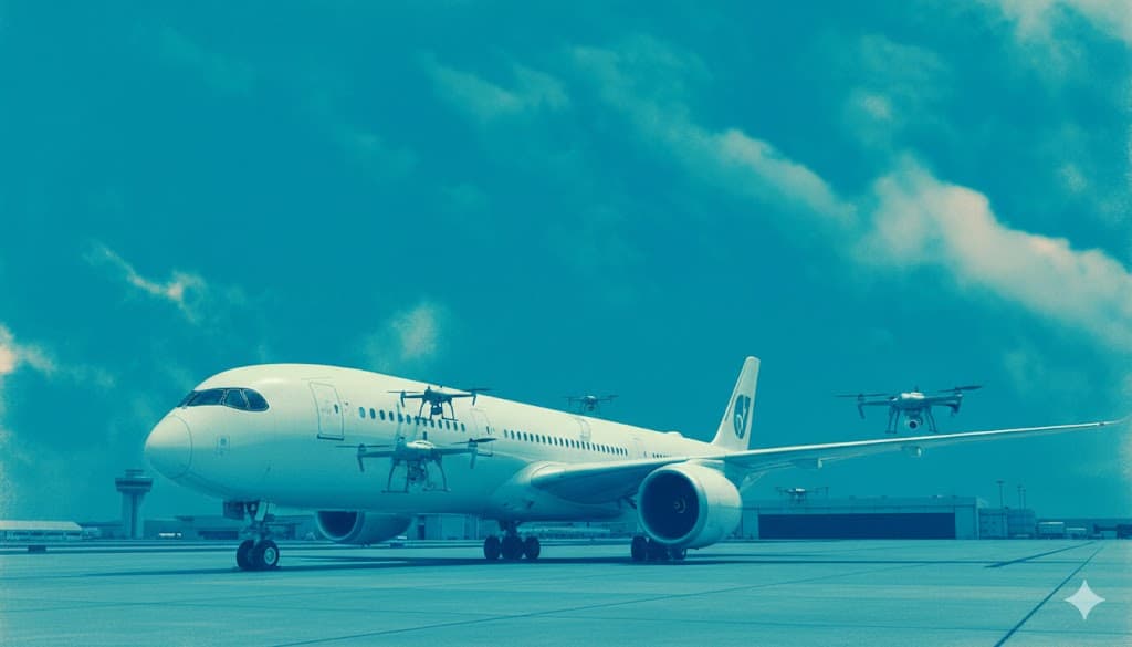 Aircraft inspection with computer vision